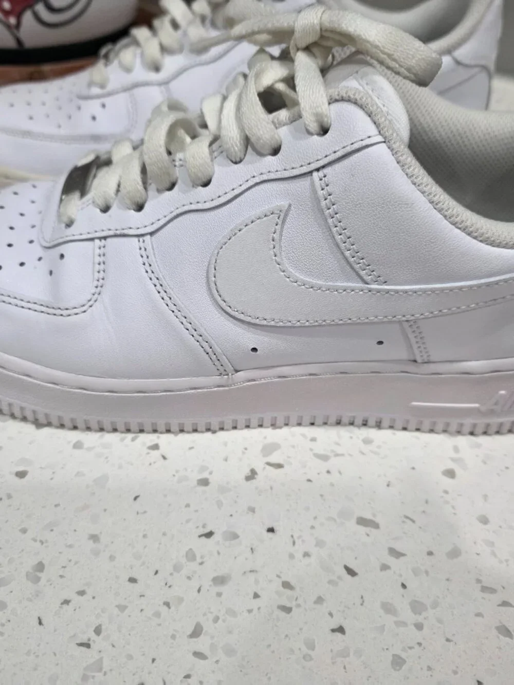 Nike Air Force 1 Low '07 Triple White Size 8.5M / 10W CW2288-111